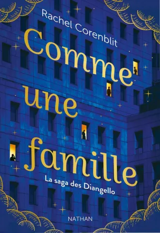Couverture de Comme une famille — La saga des Diangello