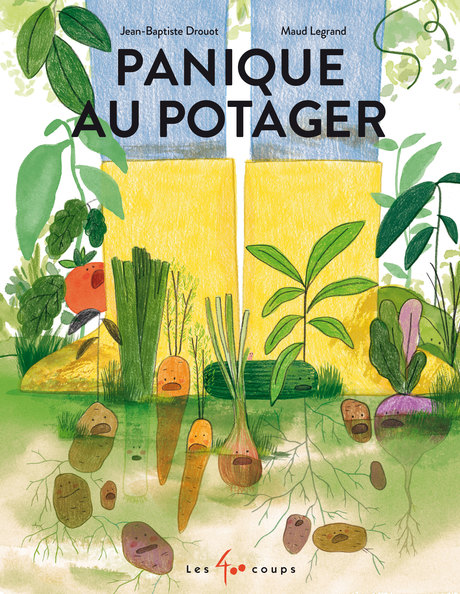 Couverture de Panique au potager