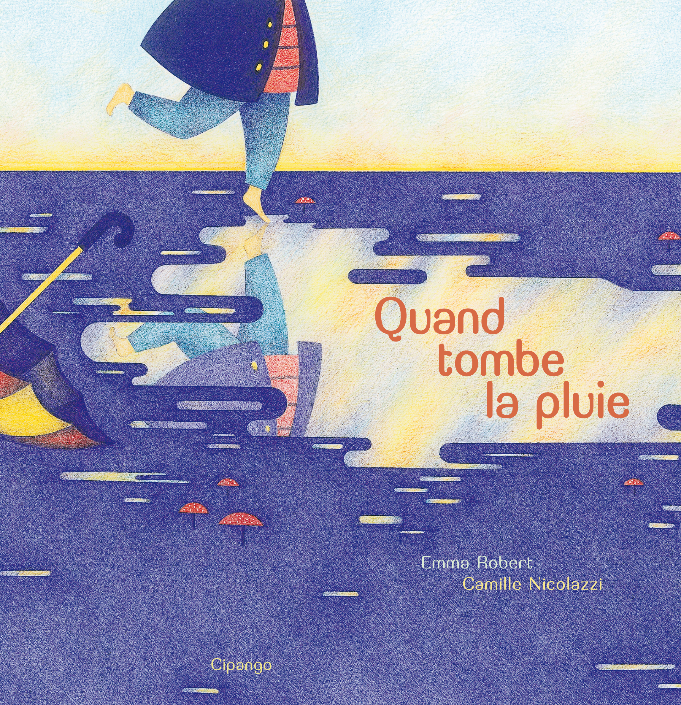 Couverture de Quand tombe la pluie